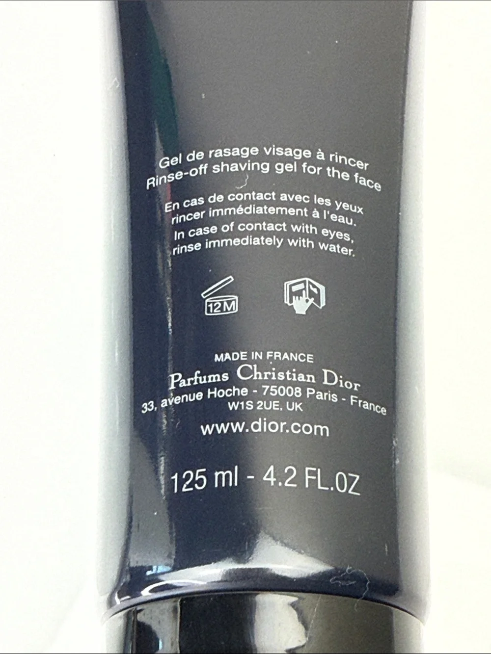 Dior Sauvage Shaving Gel